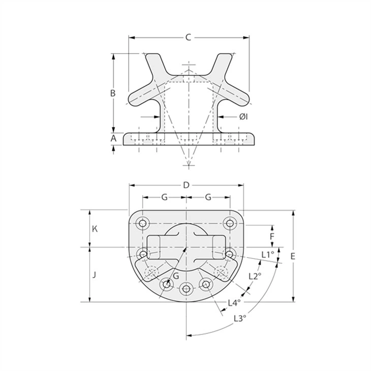 Staghorn Mooring Bollard
